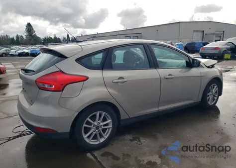 2016 Ford Focus Se z USA, uszkodzony, nr VIN 1FADP3K2XGL312547